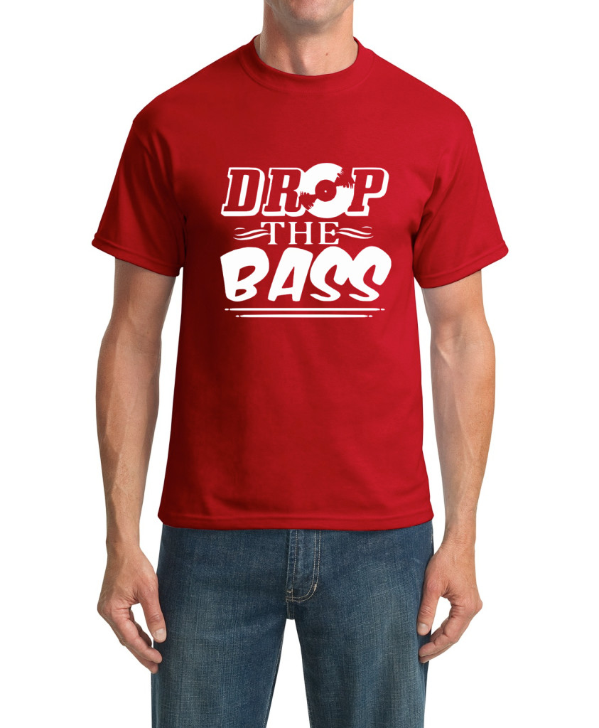 drop red t-shirt