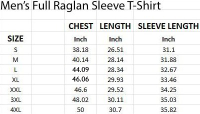 Mens-Raglan-T-shirt-size-chart