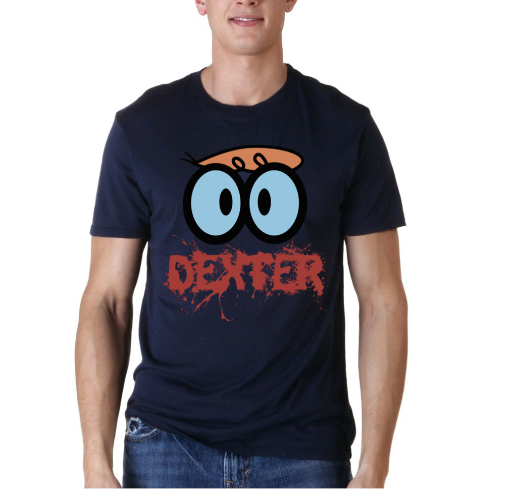 dexter blue tshirt