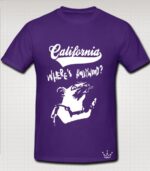 california purple swag shirt