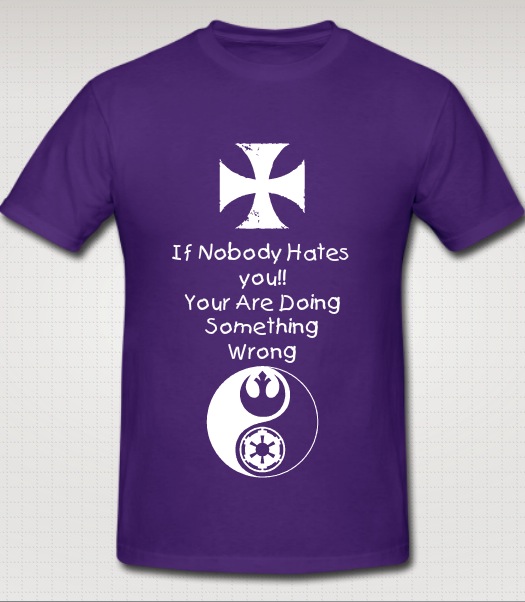 Rebel Swag T-Shirt Purple