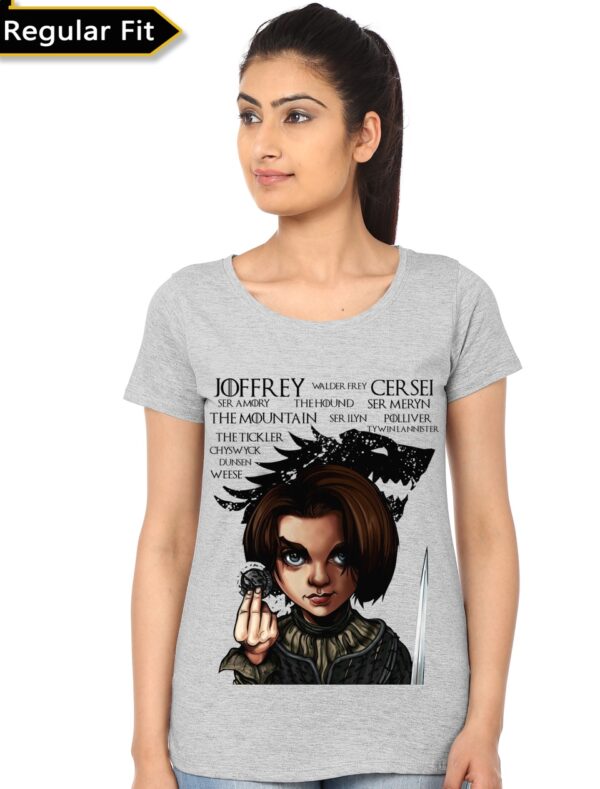 Arya Stark' List Girls Top (All Colours Available)