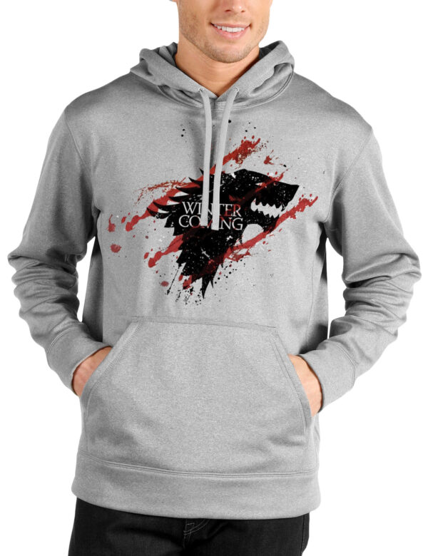 Winter Is Coming Grey Hoodie