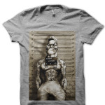 Badass Popeye Black Tee (Grey & White Available) - Image 3