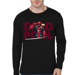 Deadpool Black Full Sleeve Tee