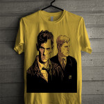 Two Guys Yellow Tee