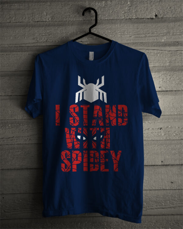 I stand Navy Blue Tee