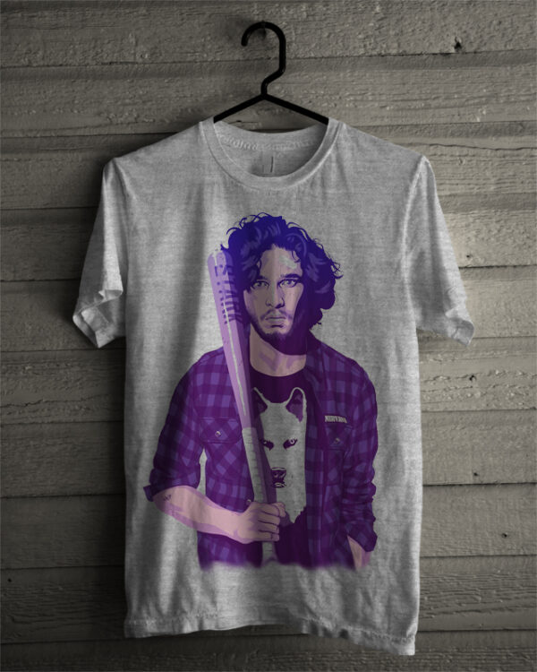 GTA Jon Snow Grey T-Shirt