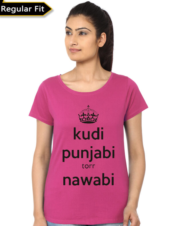 Punjabi Kudi Pink Top