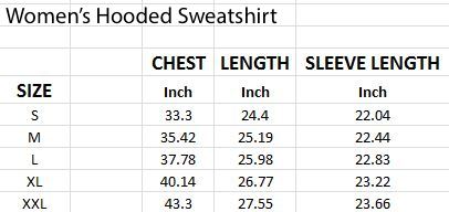 Girls-Hoodie-SIze-Chart