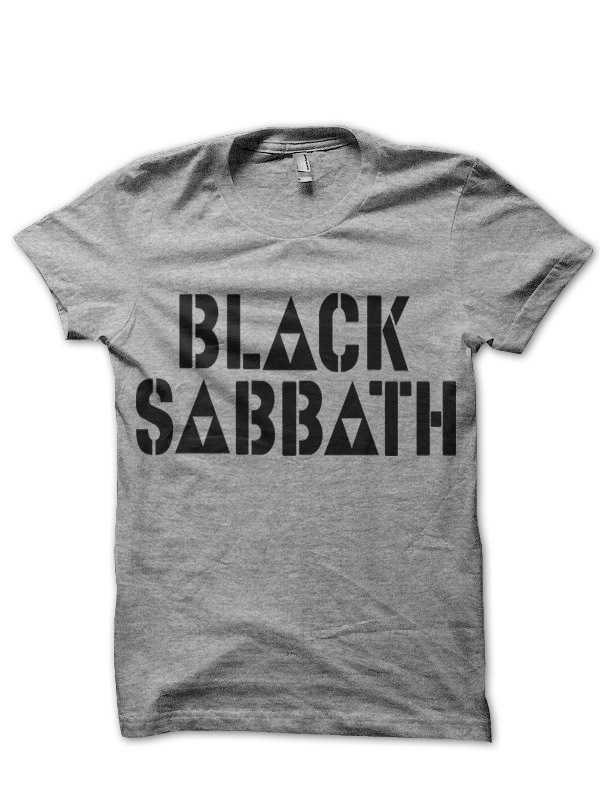 Black Sabbath Logo Decal T-Shirt - Supreme Shirts