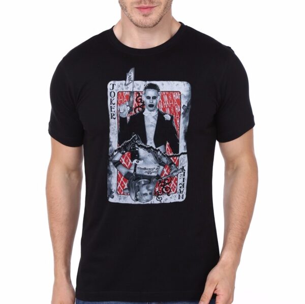 Joker And Harley Card T-Shirt