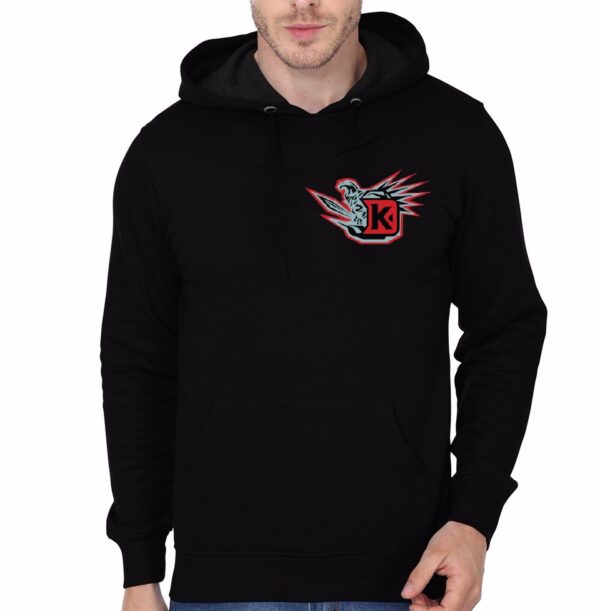 Burning Black Hooded Sweatshirt