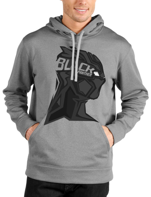 Black Panther Grey Hoodie