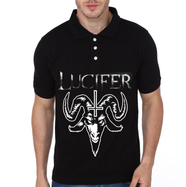 Lucifer Black Polo T-Shirt