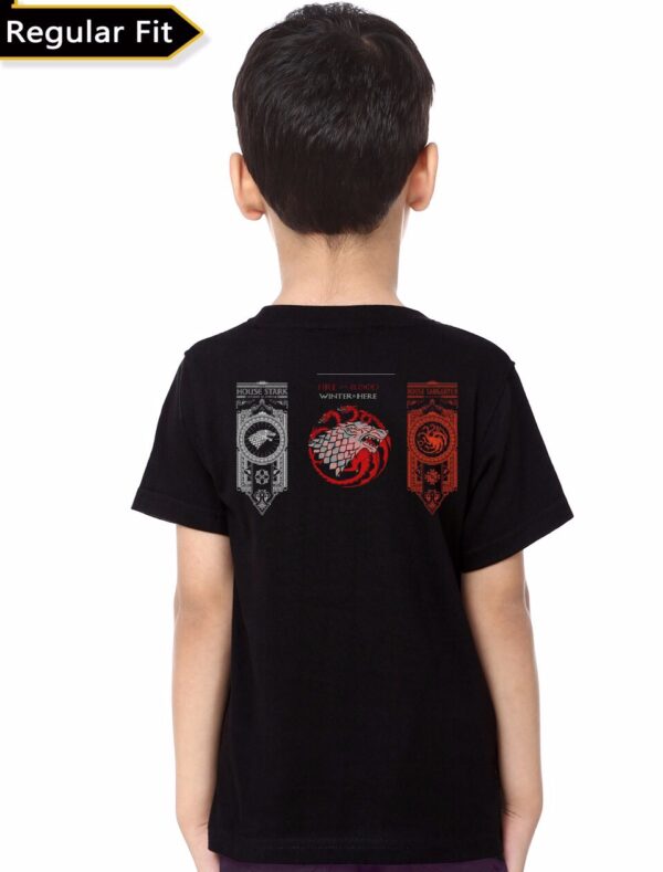 House Stargaryen Black Kids T-Shirt - Image 3