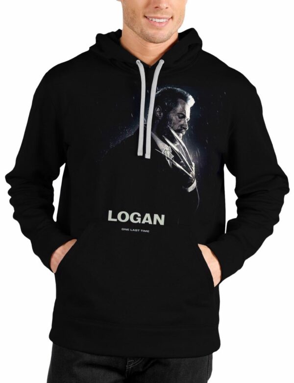 Logan Black Hoodie