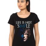 Life Is Not Simple Tyrion Lannister Black T-Shirt - Image 3