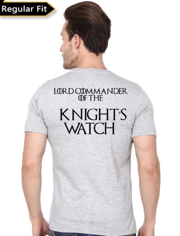 Lord Commander Batman Grey T-Shirt - Image 3