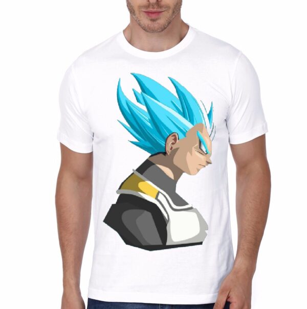 Prince Vegeta White T-Shirt