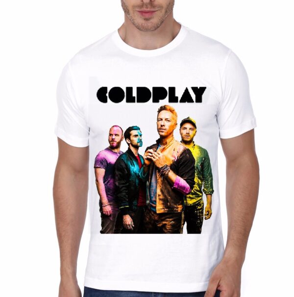 Coldplay White T-Shirt