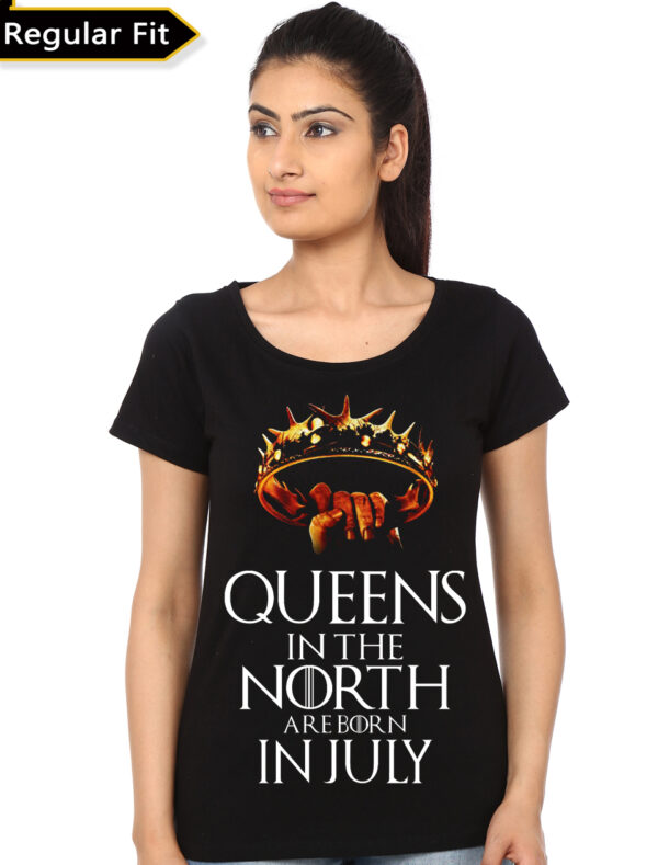 Queens Are Born In July T-Shirt