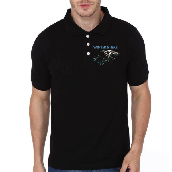 Winter Is Here Long Claw Polo T-Shirt