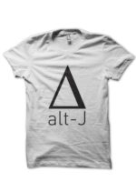 alt j white tshirt