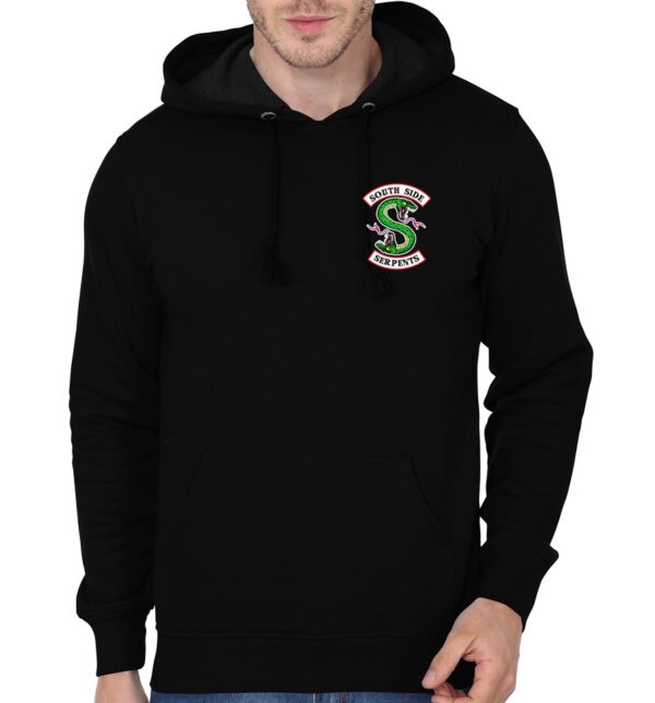 South Side Serpent Black T-Shirt & Hoodie - Image 2