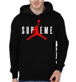 Supreme Jordan Black Hoodie - Supreme 