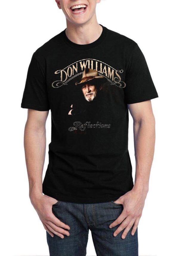 Don Williams Black T-Shirt