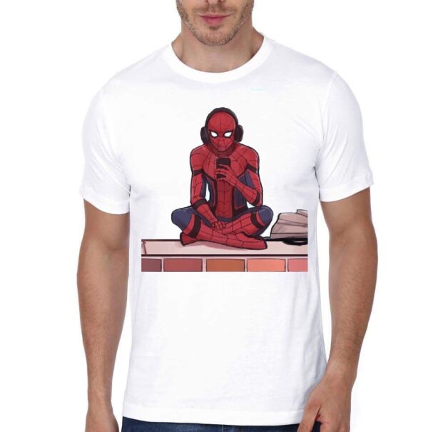 Spiderman Homecoming White T-Shirt