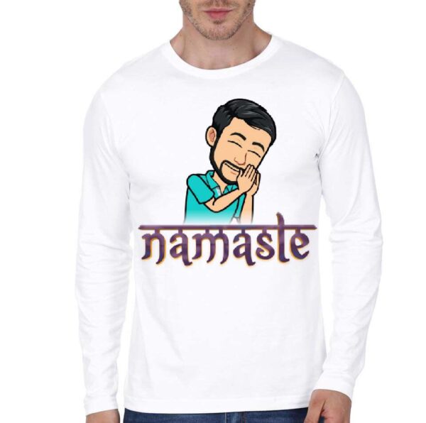 Namaste White T-Shirt