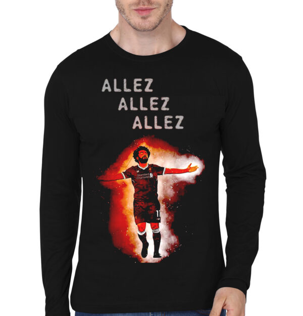 Allez Black Full Sleeve T-Shirt