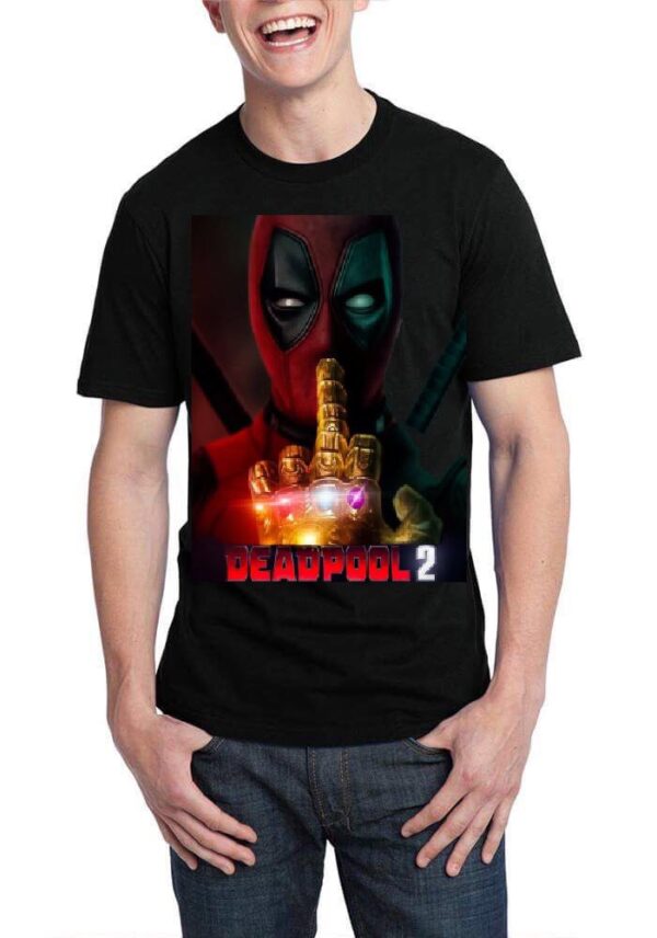 Deadpool 2 Black T-Shirt