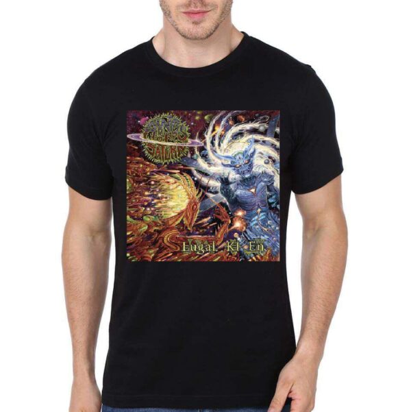 Rings Of Saturn Black T-Shirt