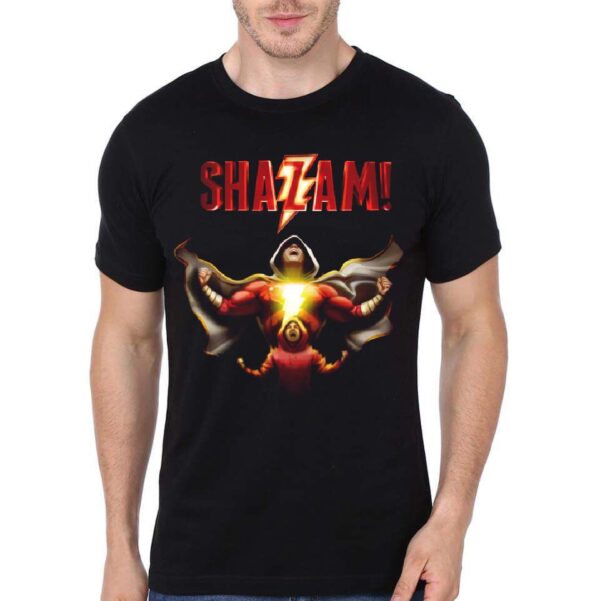 Shazam Black T-Shirt