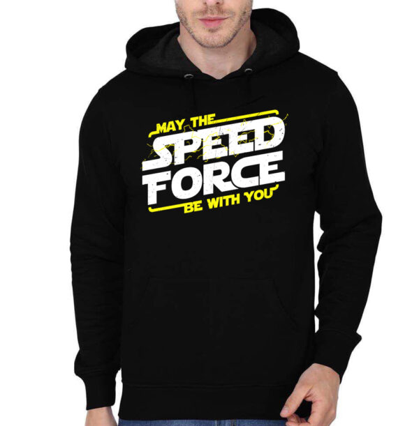 May The Speed Force Be With You Hoodie - Image 2