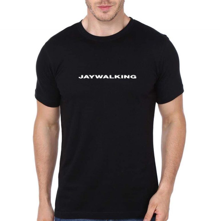Jaywalking Black TShirt Supreme Shirts