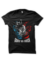 goku vs jiren black tshirt