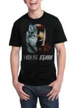 house stark black tshirt