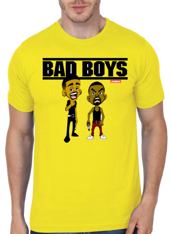 bad boys yellow tshirt