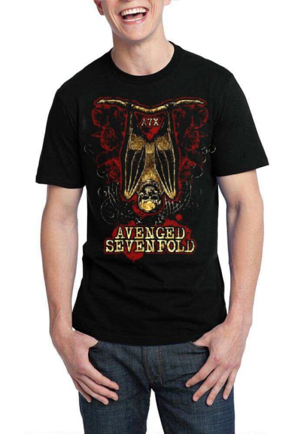 Avenged Sevenfold Black Half Sleeve T-Shirt