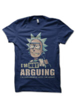 Rick And Morty Half Sleeve T-Shirt