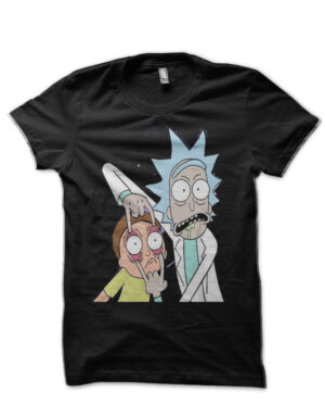 Rick And Morty Half Sleeve T-Shirt