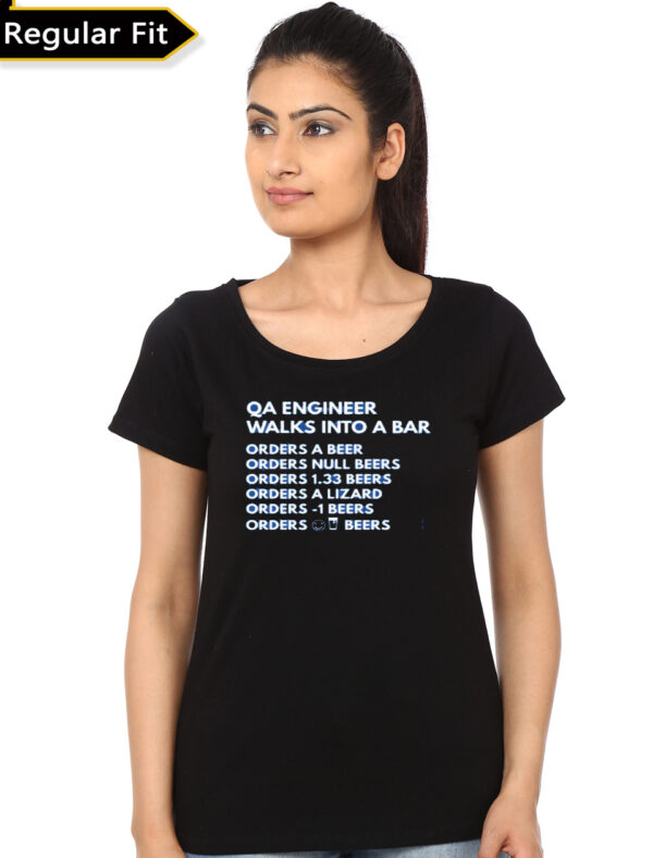 qa girl tee