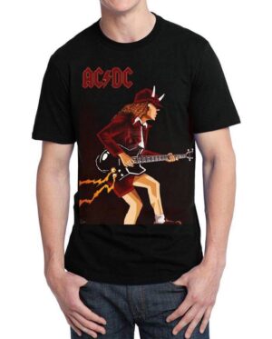 AC DC Band Black tshirt