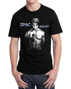 Tupac Shakur Black T-Shirt