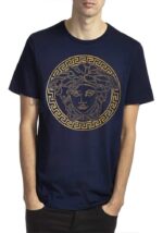 versace navy blue tshirt