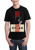 bob dylan black tshirt